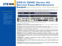 ZXR10 3900E Series(ZTE...