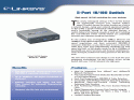 SD205 (Linksys)- Datas...