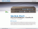 TL-SF1016DS / TL-SF102...