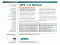 OPTI-6100 Modules